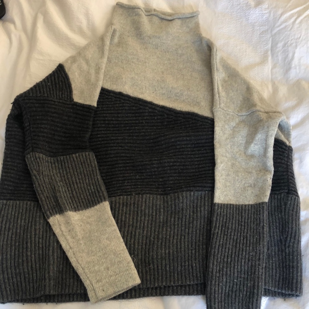 French Connection color block sweater